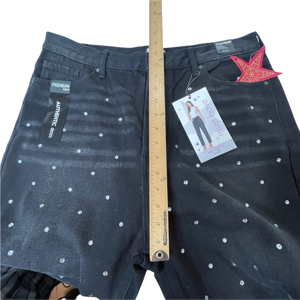 - Simple Society straight super hirise jeans size 15/32 - Picture 12 of 16